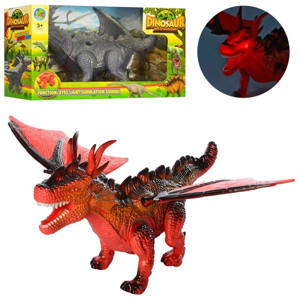Іграшка динозавр Дракон ходить, звукові та світлові ефекти 035 NY