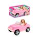 Машина Кабріолет 32 см для ляльки , машина рожевий джип з лялькою 925-167, K877 фото 1