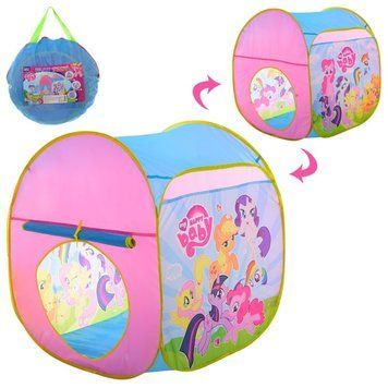 M 5777 - Палатка детская игровая куб по мотивам мультфильма Литл Пони&nbsp;My little pony, размер 71-70-90&nbsp;см, M 5777