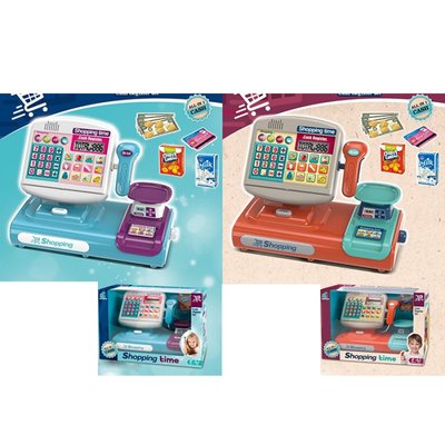 Детская касса, Игровой набор Мой Магазин Супермаркет - кассовый аппарат, сканер CF8522-26 (CF8524-28)