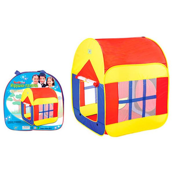 Metr+ M 1440 - Палатка детская игровая классическая куб "Волшебный домик Куб", размер 85-85-110 см