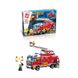 Конструктор Пожежний, велика пожежна машина, пожежні рятувальники, 366 деталей 2807 фото 2