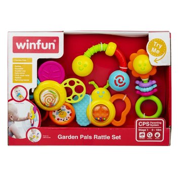 WinFun 3207-NI - Брязкальця для малюка - якісний фірмовий набір брязкалець для новонароджених