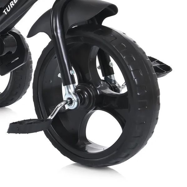 TURBO TRIKE MT 1005-10 - Дитячий велосипед коляска для малюків від 1,5+ з ручкою, капюшоном, 3-х колісний велосипед