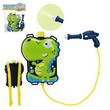 M40-9 - Водяной пистолет с рюкзаком &laquo;Динозавр&raquo; на 1200 мл воды &mdash; для водных сражений в жаркий день.