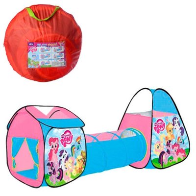 M 5792 - Палатка детская игровая домик с тоннелем по мотивам мультфильма Литл Пони My little pony, 5792