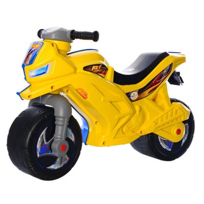 Орион 501 - Мотоцикл для катания Ориончик (желтый), толокар - каталка детская орион Украина 501 