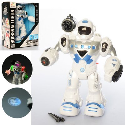 827-1 - Боевой игрушечный робот умеет ходить и стрелять