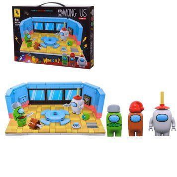 706 - Игровой набор AMONG US - конструктор по мотивам игры Амонг ас.