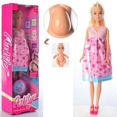 99222 - Лялька вагітна із шарнірним пупсом