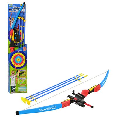M 0006 - Детский лук со стрелами на присосках и лазерным прицелом