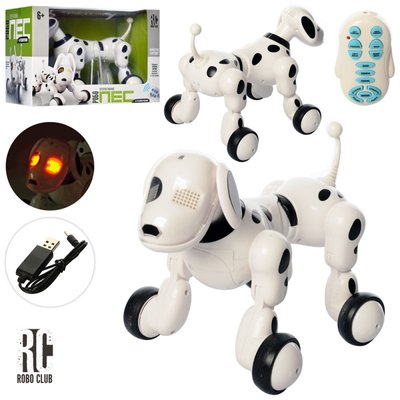 Интерактивная умная Собака - робот на радиоуправлении, Smart Dog долматинец RC 0006