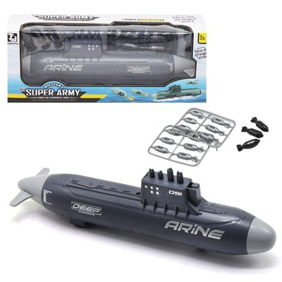 T073 - Детский игровой набор военный армия - Подводная лодка игрушка