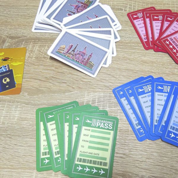 Artos 21205 - Настольная карточная игра Галопом по Европам версия в дорогу, 72 карточки
