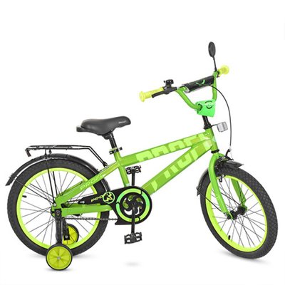 T18173 - Детский двухколесный велосипед PROFI 18 дюймов Flash, салатовый T18173
