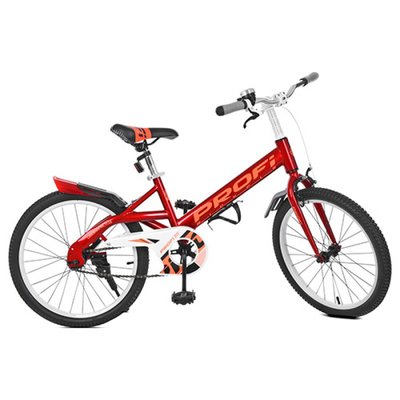 Profi W20115-1 - Детский двухколесный велосипед PROFI 20 дюймов красный, Original W20115-1 