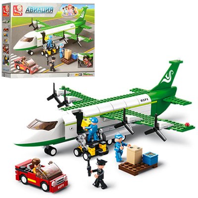 Sluban M38-B0371 - Конструктор із серії Місто (Cities) Авіація - літак, машина, фігурки