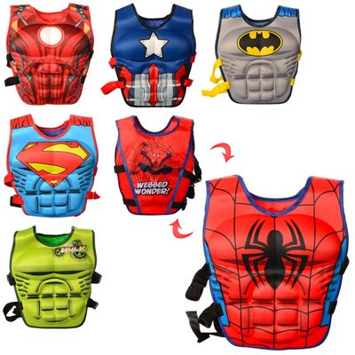 Дитячий надувний жилет для плавання 3-5 років - костюми супергероїв, XJ-1-6 XJ-1-6