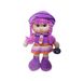 М'яка іграшка Лялька Ксюша фіолетова з кісками 35 см, 1426, 0814 1426, 0814 фото 1