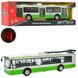 Тролейбус 28 см модель біло зелена масштаб 1:43, звук, світло, інерція, двері відкр, Автосвет 1824 1824,9690 фото 1