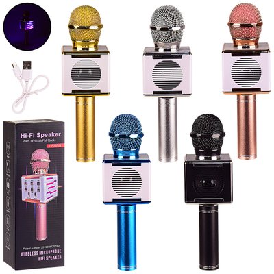 mik_151 - Караоке Микрофон беспроводный для детей и взрослых, аккумулятор.