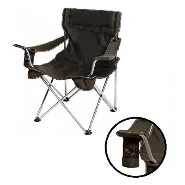 Складное кресло с подстаканником "Вояж-комфорт", VT5940 958185739 фото товара