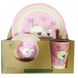 Бамбуковий посуд (для дітей), набір із 5 предметів — мікс видів, Bamboo Fibre kids set, N02330 N02330 фото 2