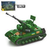 Kids Bricks (KB) KB 1118 - Конструктор - Зенітна самохідна установка - Гепард - озброєння ЗСУ, 508 деталей