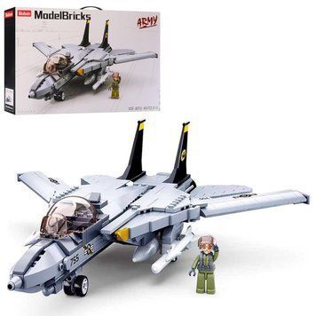 Sluban M38-B0755 - Конструктор Армия Военный - истребитель модель&nbsp;на 404 детали