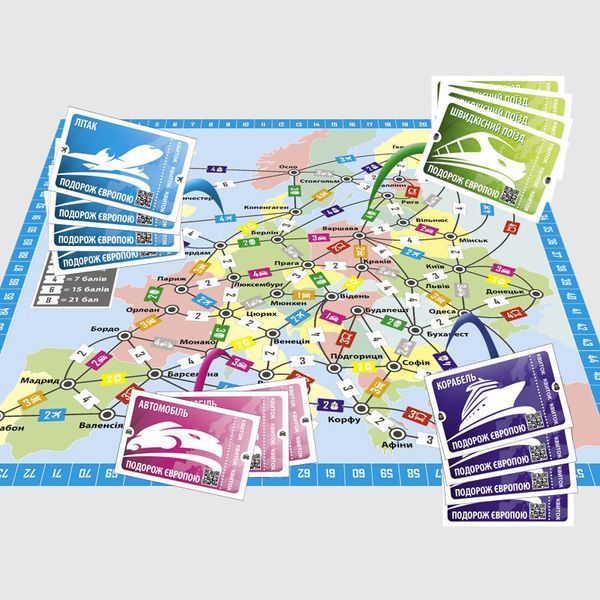 Arial 910275 - Настольная развивающая игра "Путешествие по Европе"