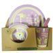 Бамбуковий посуд (для дітей), набір із 5 предметів &mdash; собачка, Bamboo Fibre kids set,&nbsp;N02330 N02330 фото 5