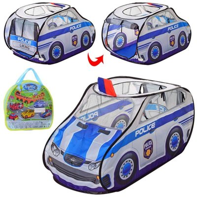 Ігровий намет для дітей у формі поліцейської машини MR 0029 palatka