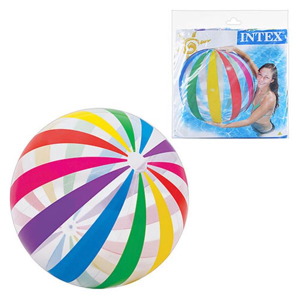Надувний м'яч для води великий від Інтекс Intex діаметром 107 см, 59065 609334616 фото товару