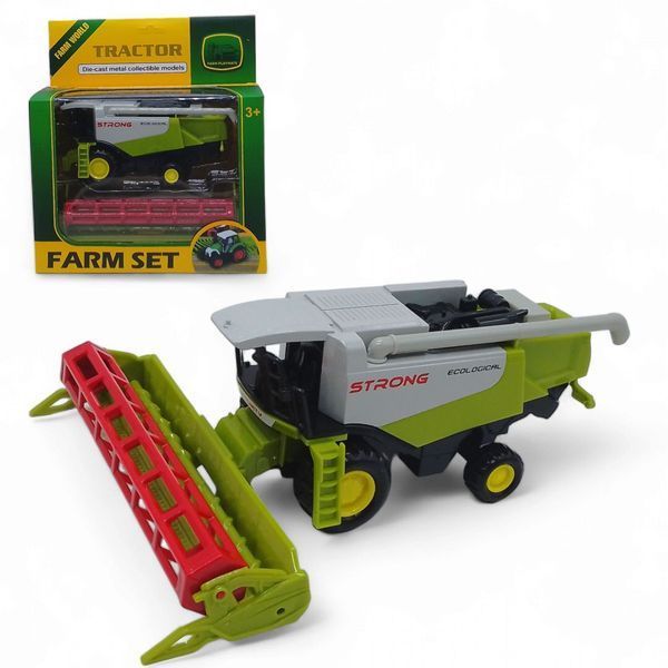 Limo Toy M 1108 U/R - Іграшковий комбайн з інерційним механізмом, - 25 см довжина
