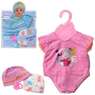 Одяг для пупса Baby born 42 см "BВ" бебі-берн або сестрички бебі-берн, на вішалці, 4 різновиду, BLC205LQ BLC205LQ