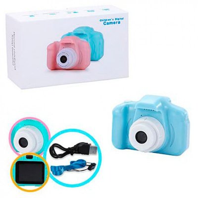 Дитячий цифровий фотоапарат для хлопчика або дівчинки з можливістю знімання фото та відео XL-780-P1 , C3-A, C134