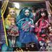Лялька Монстер Хай (Monster High) набір 3 чарівні монстро ляльки шарнірні нова колекція вечірка monstro_3 фото 3