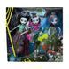 Лялька Монстер Хай (Monster High) набір 3 чарівні монстро ляльки шарнірні нова колекція вечірка monstro_3 фото 2
